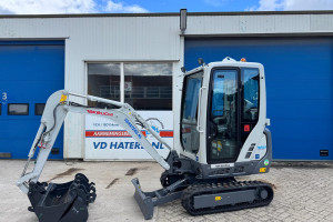 Machinepark uitgebreid met nieuwe elektrische minigraver Takeuchi TB20e
